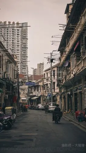 上海街拍-老城区复古调色