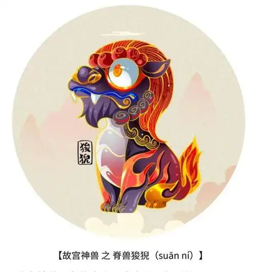 好可爱,故宫里的神兽插画系列,每个都大有来头,你认识几个?_网易订阅