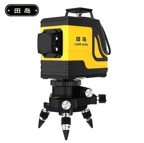 田岛 td-sl 12线触摸屏绿光 多功能上墙支架绿光贴墙仪水平仪高精度