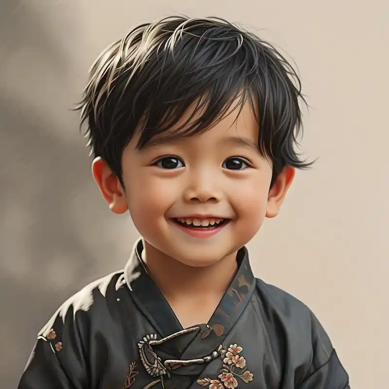 头像男生真人小孩👦超酷萌娃来袭!