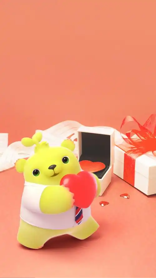 【高清壁纸】萌芽熊情侣系列