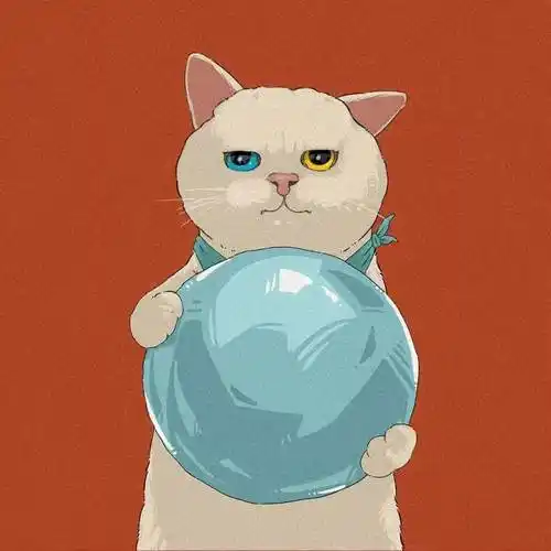 超级可爱的猫咪头像卡通猫情侣头哦