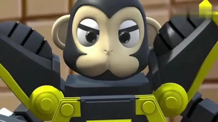 雄性,是《快乐酷宝》《快乐酷宝2》中的角色,原型是大猩猩