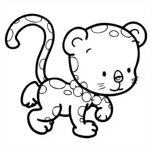 可爱的美洲狮照片