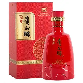 贵州醇圆梦陈酿42度浓香型白酒500ml单瓶装