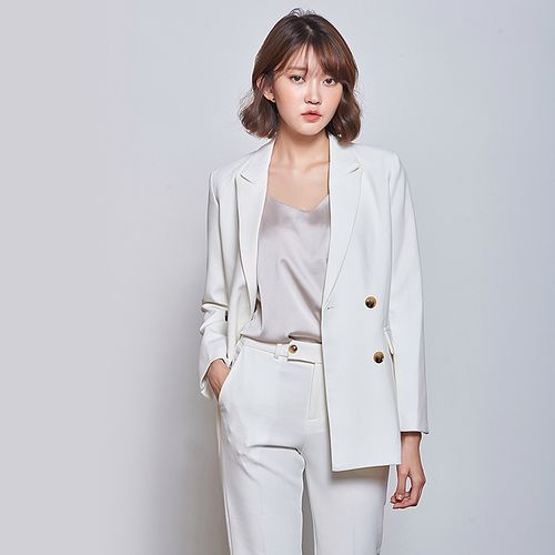 套装白色西服女韩版气质时尚女士上班时尚套装