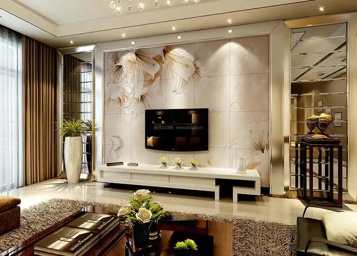 简约电视背景墙设计装修图片大全