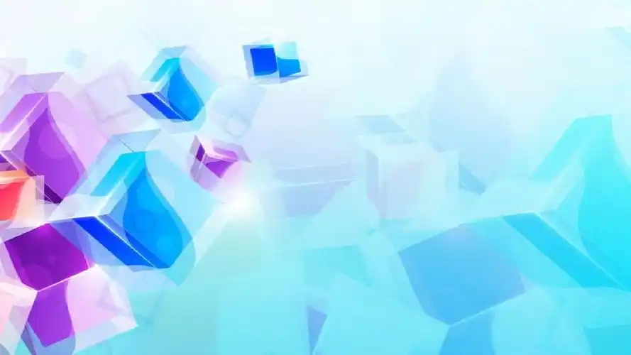 几何高端科技简约商务工作汇报总结动态ppt模板