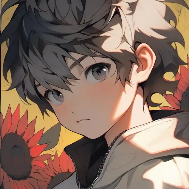 向日葵阳光男孩|动漫头像