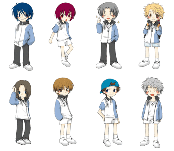 求q版动漫多人图