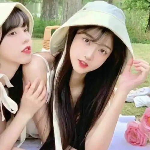 超好看的真人闺蜜头像