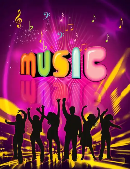 ktv音乐海报素材