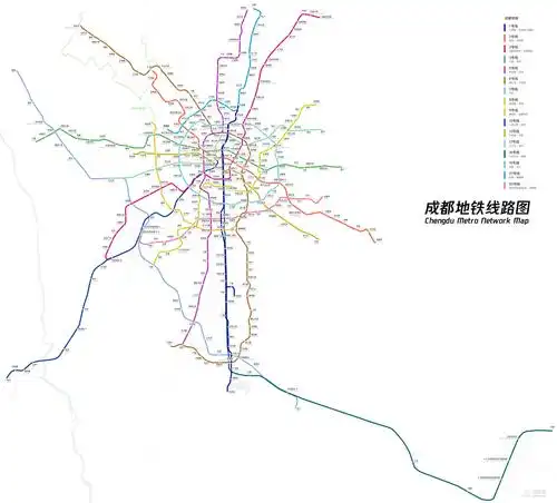 成都地铁线路图运营时间票价站点查询下载