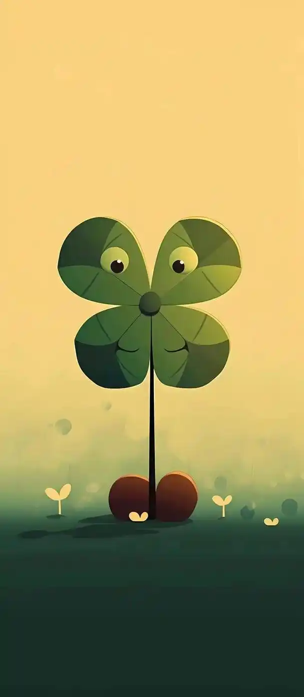 vol 242 精选无水印高清手机壁纸(幸运四叶草)