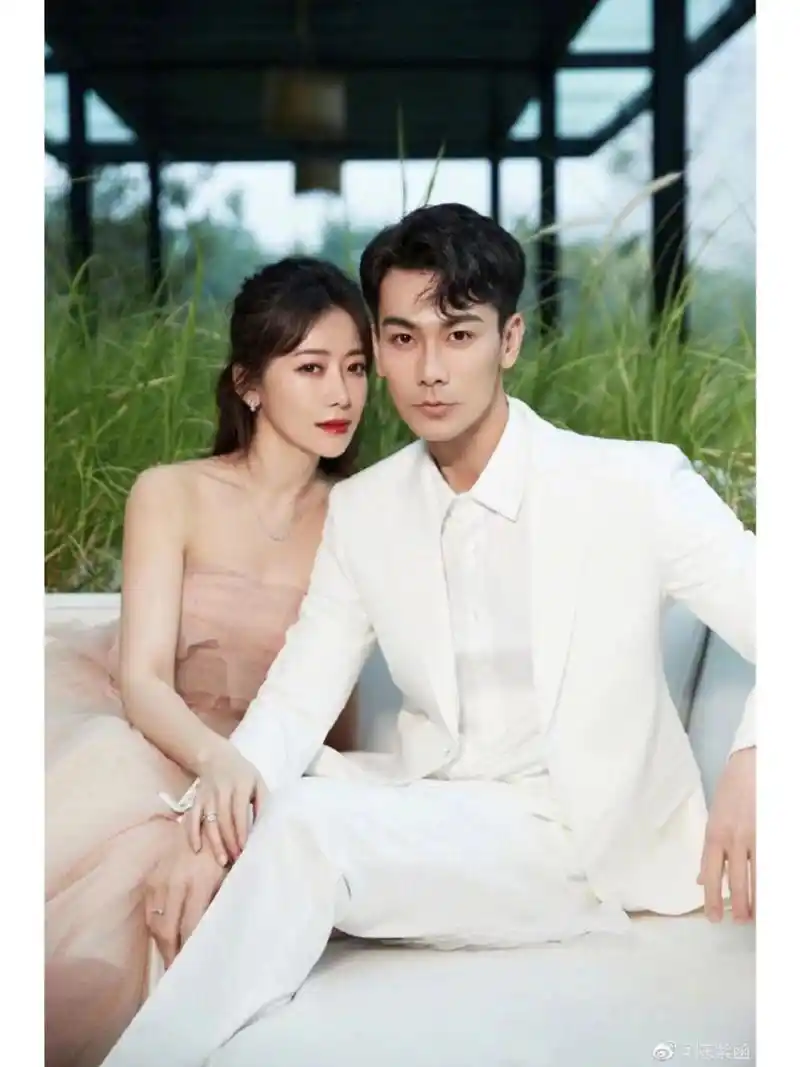 挑战100组明星婚纱照|四十一组戴向宇陈紫函 帅哥美女的婚纱照简直不