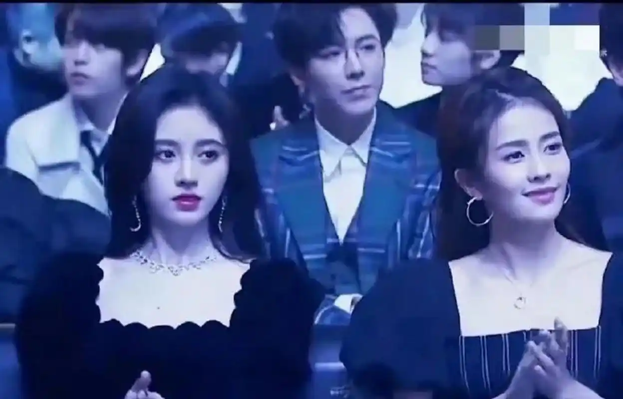 白鹿和鞠婧祎同框,典型的浓颜和淡颜对比,你更喜欢谁的颜?