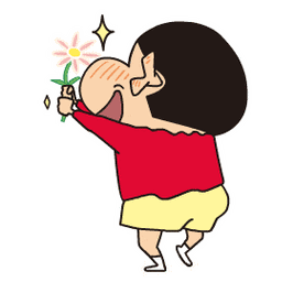 蜡笔小新可爱跳舞搞笑gif动图_动态图_表情包下载_soogif