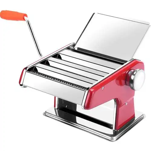 科翼家用面条机小型多功能压面机手动不锈钢擀面机饺子馄饨皮机