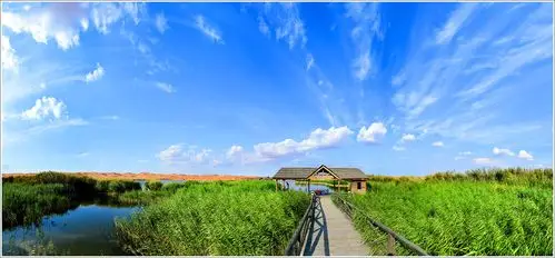 探赏月亮湖 —— 腾格里沙海冲浪