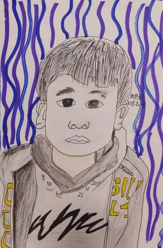 11.25丹尼斯校区创意素描班周日下午《我的自画像》