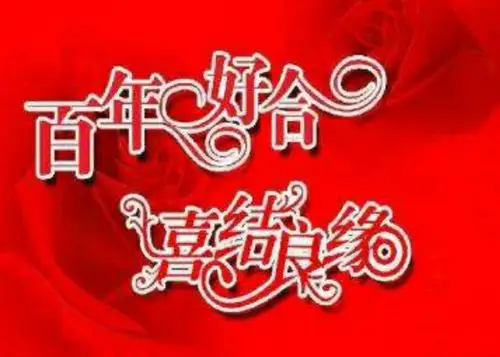 汪强&刘元莉:新婚志喜 大吉大利