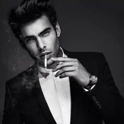 吸烟表男男人味头像