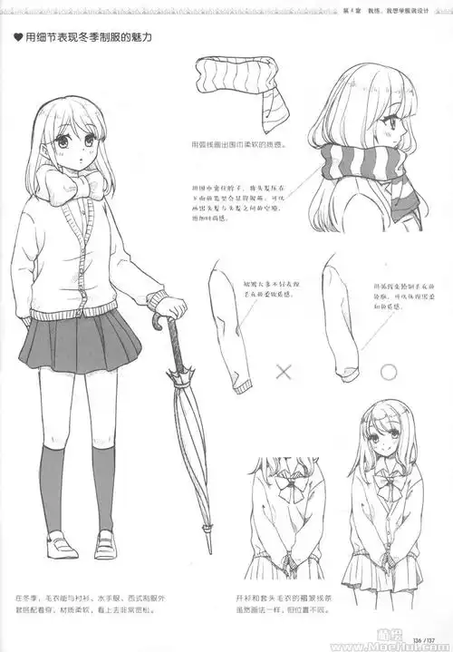 [漫画教程]美少女漫画入门,这本就够了[215p]