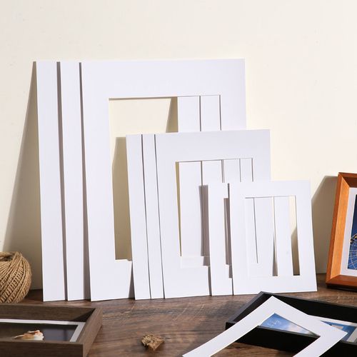 开孔卡纸7寸相框摆台8寸装饰卡纸片挂墙16寸32寸各种尺寸18寸28寸