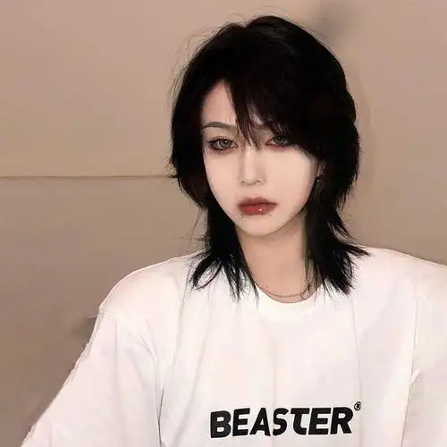 特价短发假发个性帅气 男女通用_狼尾假发男女帅气短发中分刘海时尚