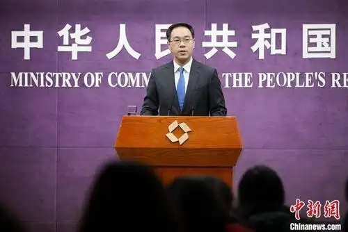 资料图:商务部新闻发言人高峰.中新社记者 赵隽 摄