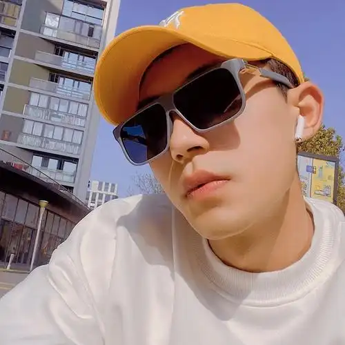 戴帽子墨镜哥哥男人味头像