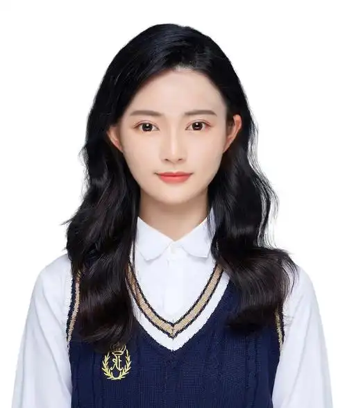 韩系学院风证件照