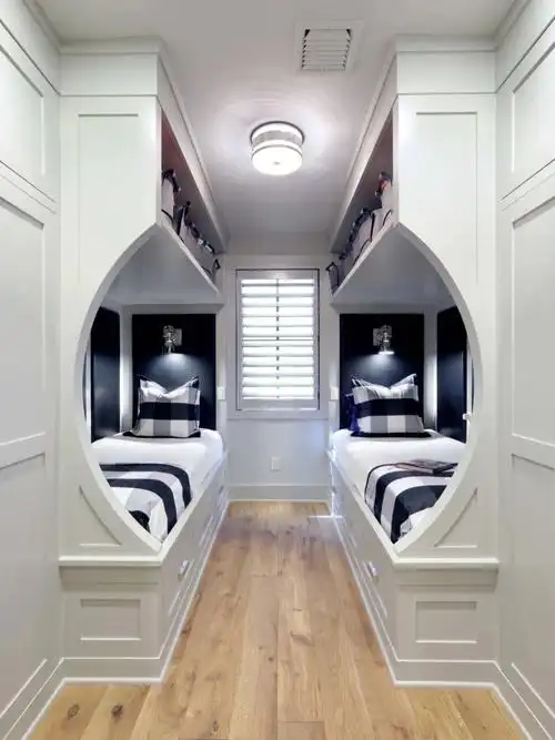 儿童房小空间如何处理2个娃卧室