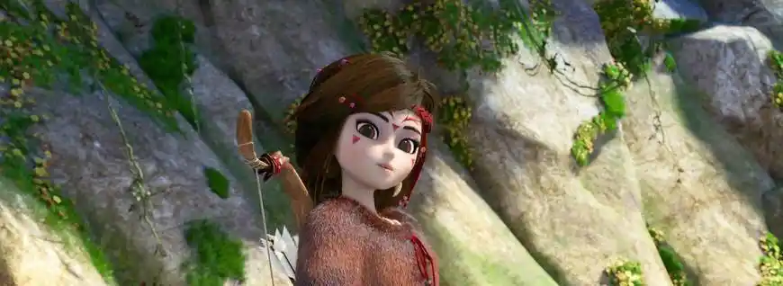 熊出没奇幻空间三大美女:第一位差点被老板吃豆腐,还好她够矜持_光头