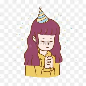 韩国表情可爱生日女生许愿