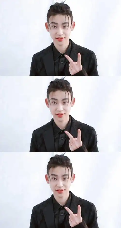 王琳凯三格拼接壁纸