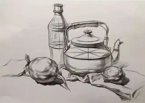 如何绘画素描静物?看完你就会了!_素描入门_零二七艺考