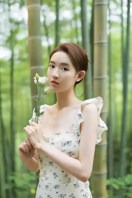 王玉雯,甜美的仙女气息