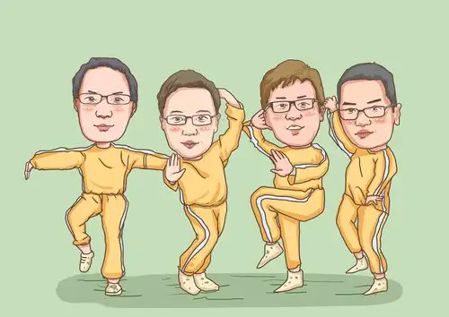 宿舍集体肖像画