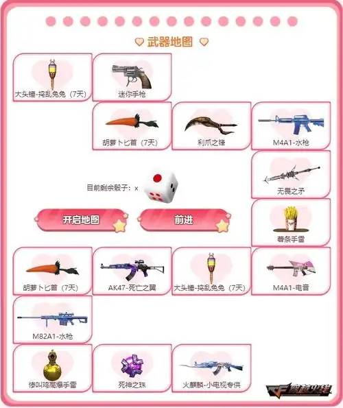 (简称:cf)开启520专场福利活动,上线全新星座级狙击枪trg21-娜塔莉娅