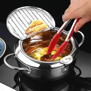 01何晓南2012淘宝德国304不锈钢天妇罗油炸锅家用小炸锅子迷你日式