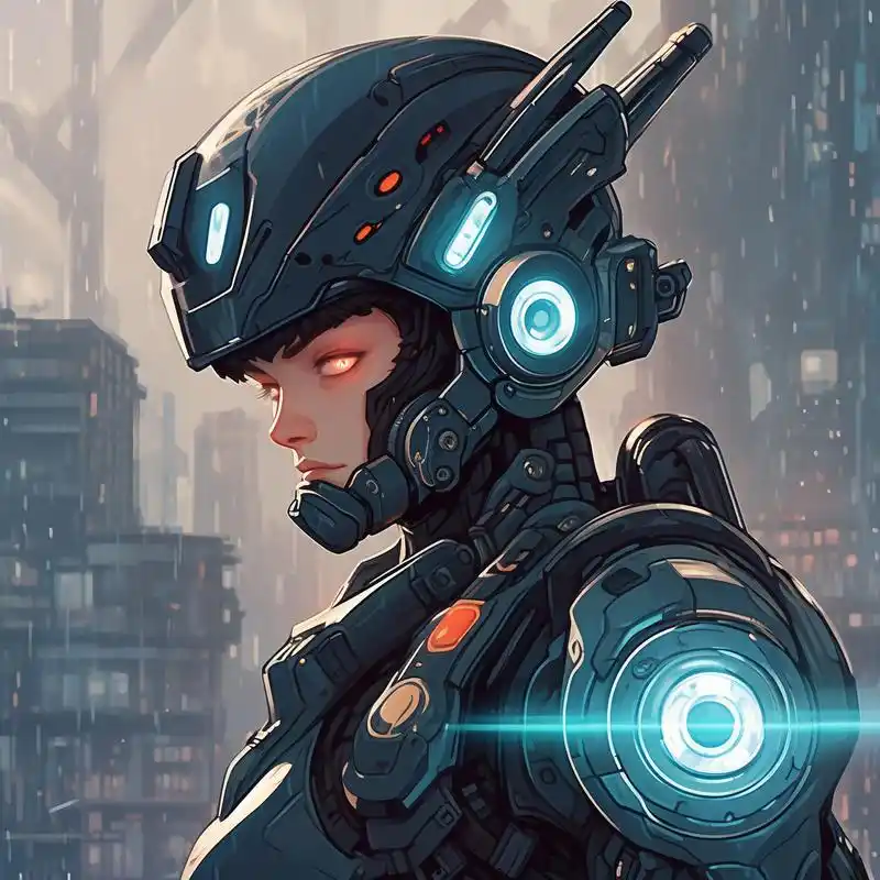 🎮赛博朋克头像,科技炫酷范十足😎 来一组赛博朋克风格的头像吧,