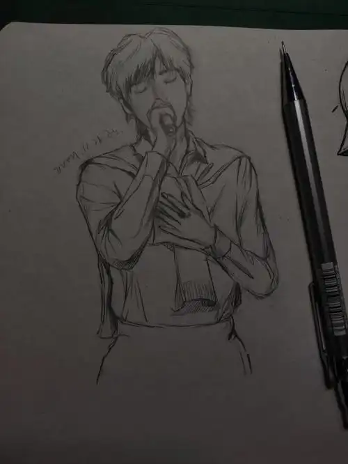 宋亚轩手绘过程图