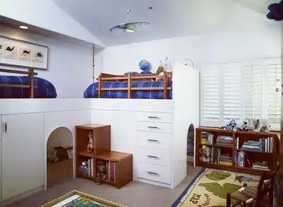 双胞胎得小卧室,可爱童趣