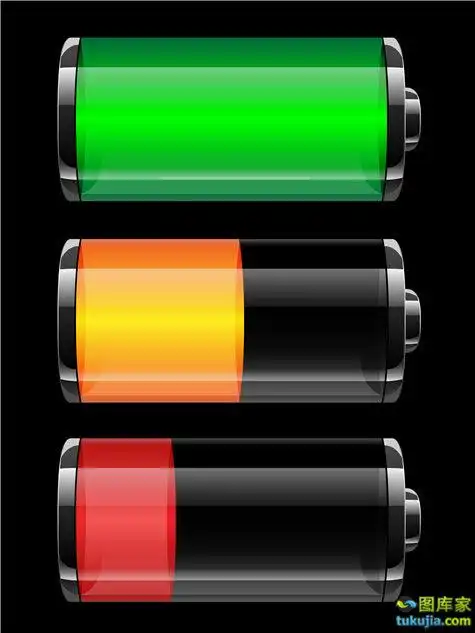 节约用电 电池 充电电池 电量显示 电池电量 电池图标 矢量1940