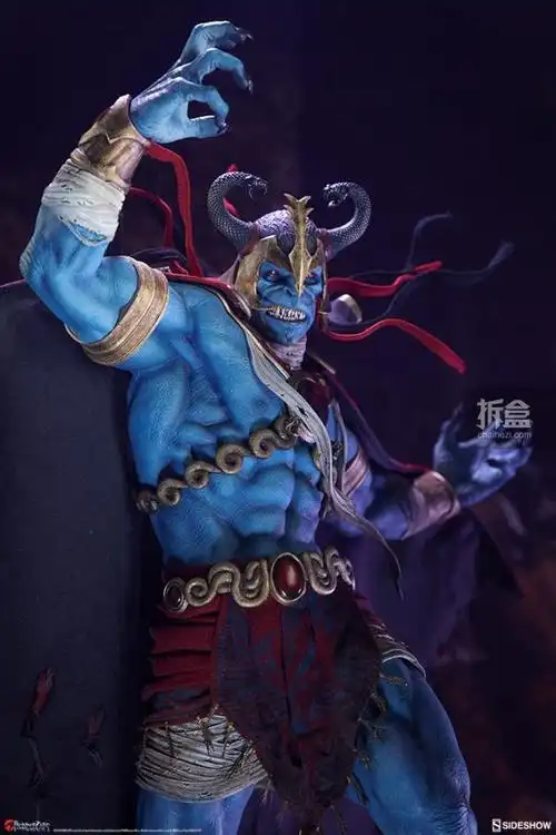 sideshow霹雳猫thundercats恶魔王木乃伊mummra22寸雕像
