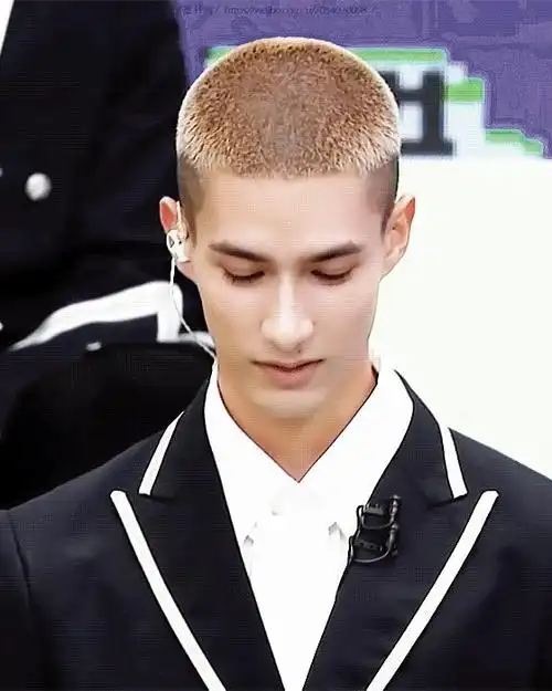 求寸头米卡的帅照