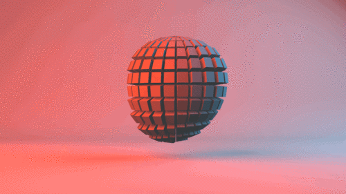 c4d做的球的3d动态效果动画