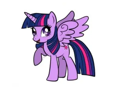 紫月公主简笔画视频教程