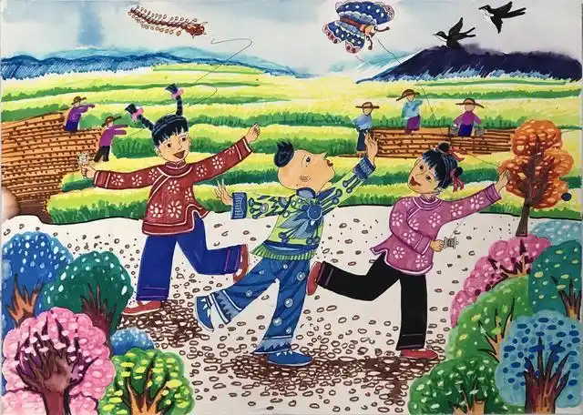 《儿童散学归来早》 朱艺然 12岁.jpg